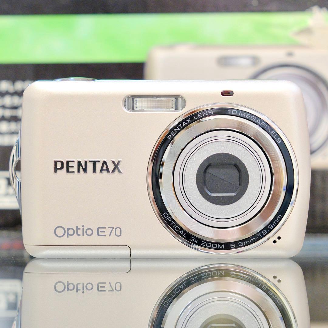 極美品！ 動作品 CCD 平成レトロ PENTAX Optio E70 元箱付き