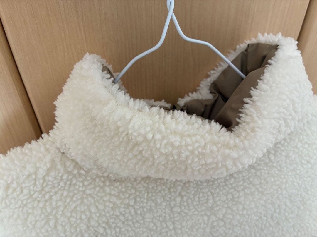 ノースフェイス ビーベターオンボールリバーシブルフリースジャケット M