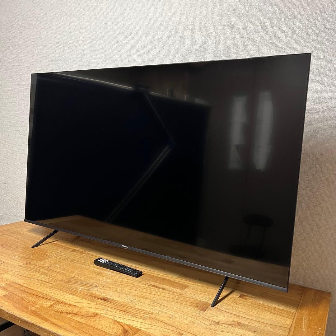 ハイセンス 65V型 4K 液晶テレビ 65E7H 動画配信アプリ動画 24年製