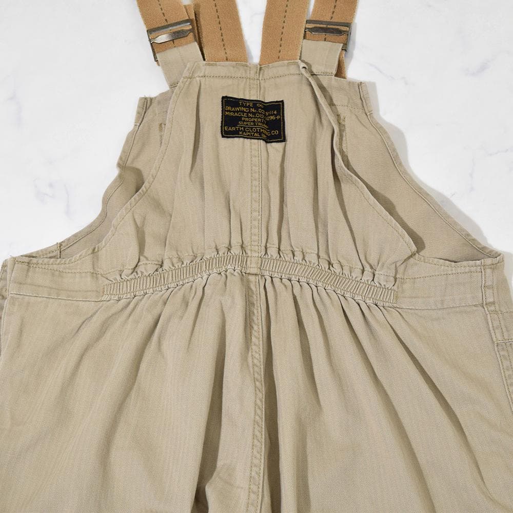 archive KAPITAL HBT ミリタリー オーバーオール サロペット