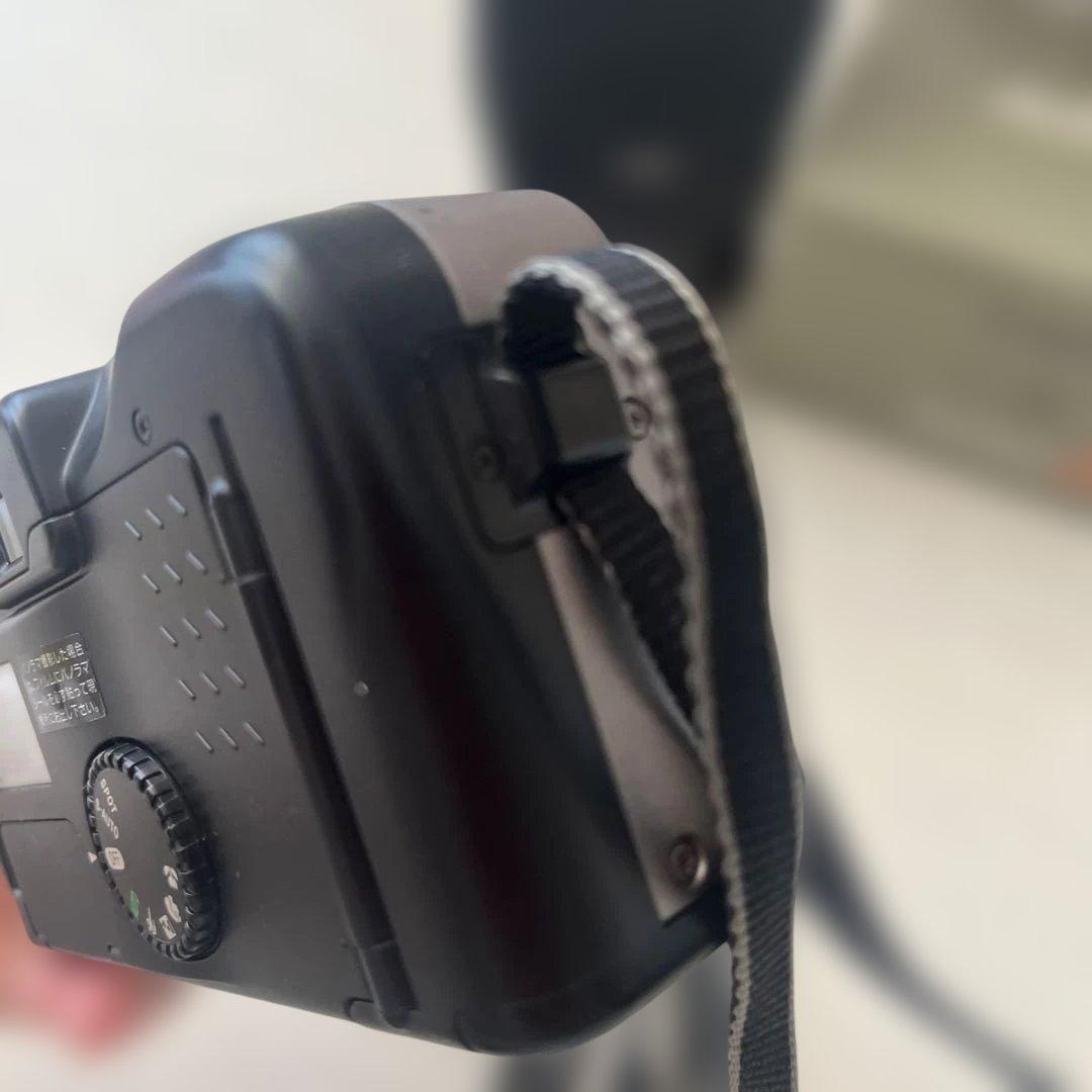 美品　Canon Autoboy S フィルムカメラ　リモコン　カバー付