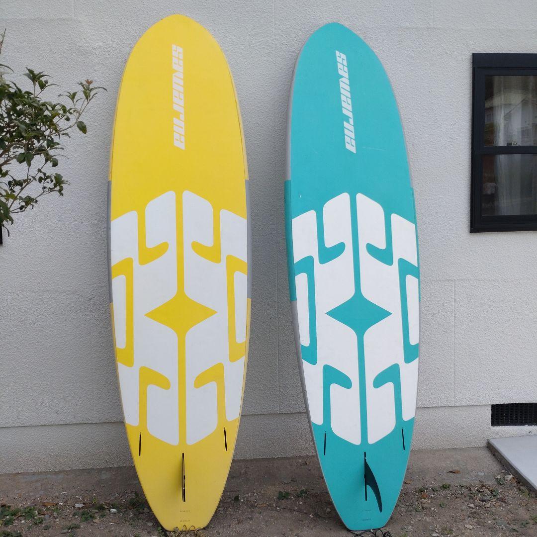 【2個セット SUPボード】SAWARNA 中古品 セーフティコード、フィン付