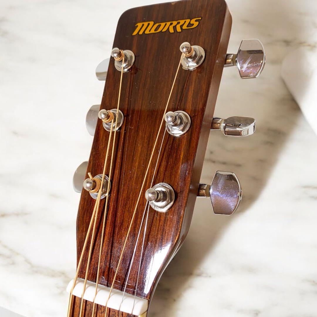あ*お様 Morris MF-251N 調整済み アコースティックギター 弾きや