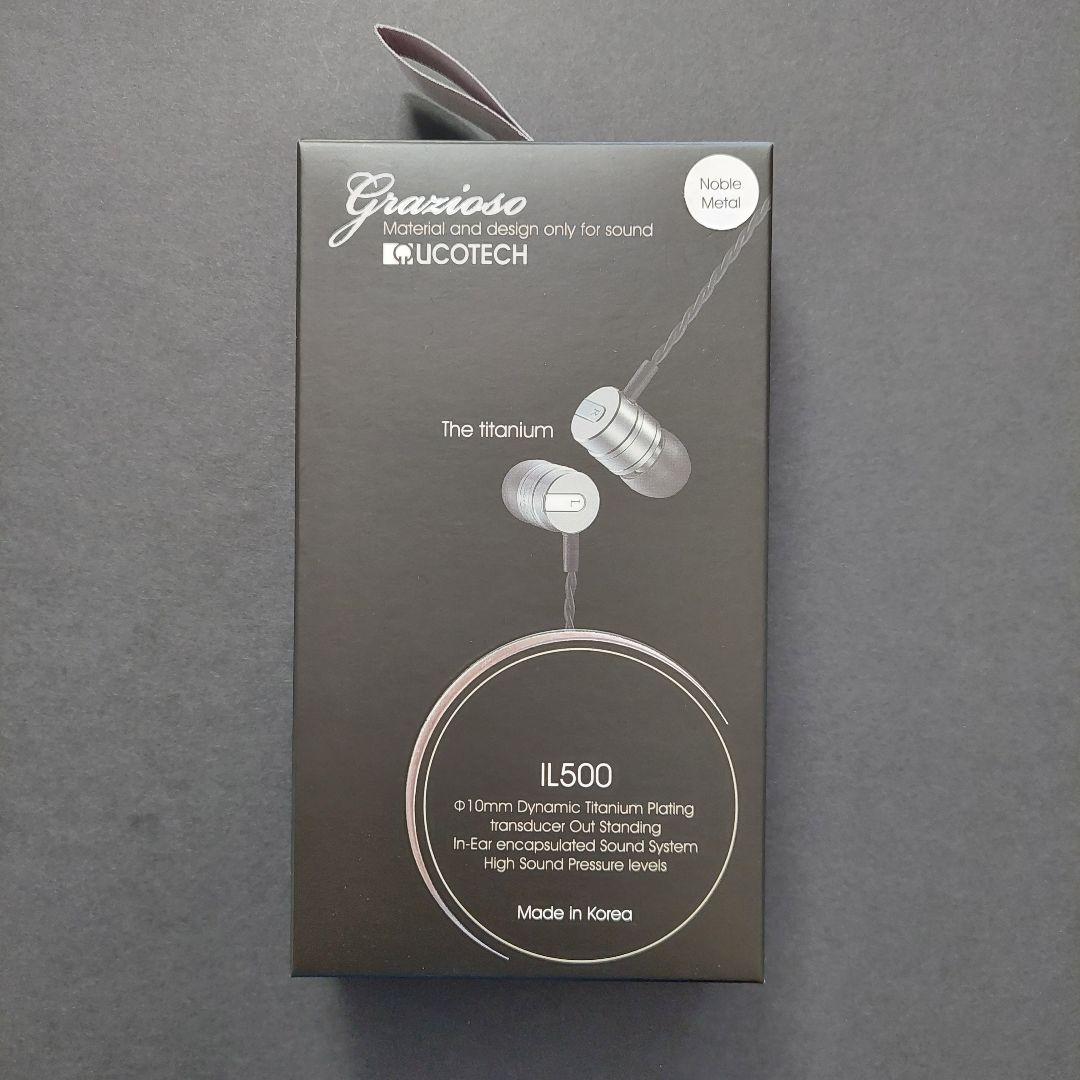 ユコテック IL500（カラー：ノーブルメタル）【イヤホン】