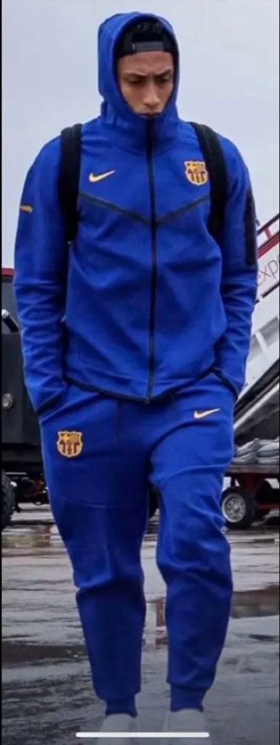 H*O様 FCバルセロナ ナイキ テックフリース 上下セット 海外限定
