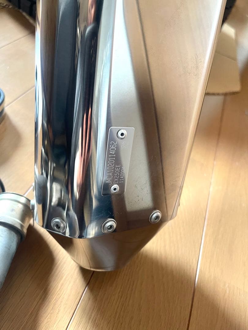 ZX25R フルエキ マフラー　トリックスター チタン ZX-25R