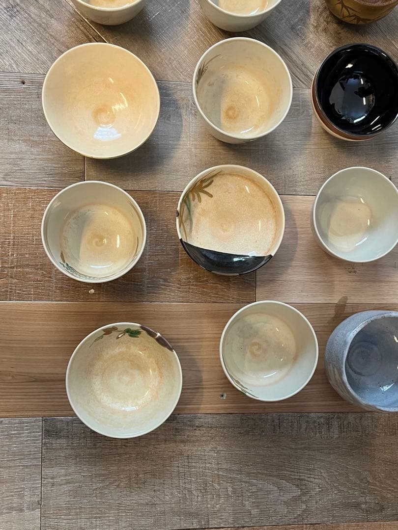 に*も様 茶碗 抹茶碗 数茶碗 まとめて 37点 茶道具 箱無し 陶器 いろいろ