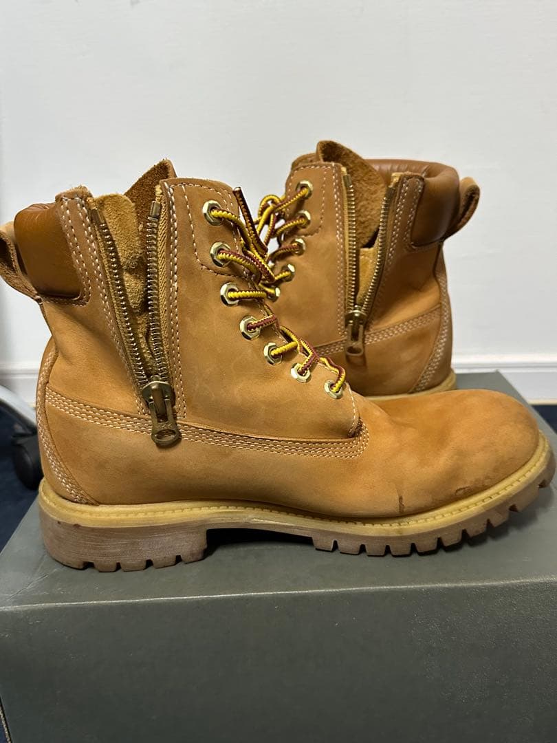 [タケ]Timberland Stussy コラボ ブーツ
