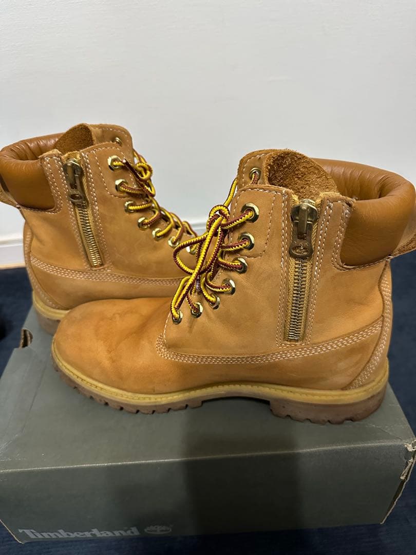 [タケ]Timberland Stussy コラボ ブーツ