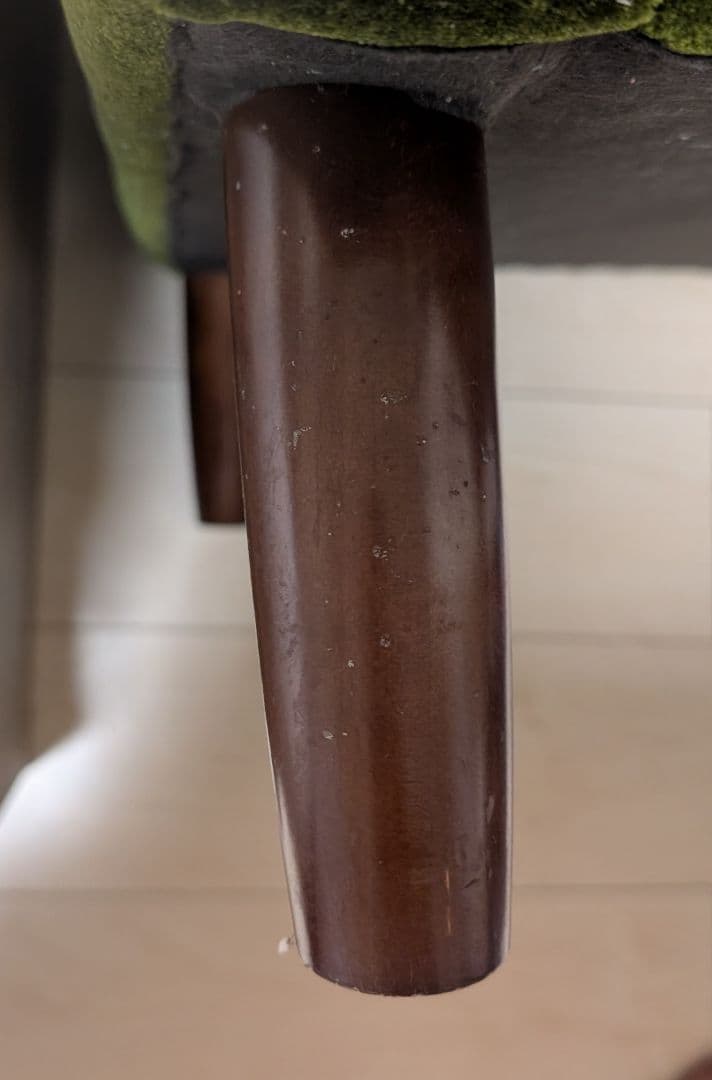 カリモク 60 ロビーチェア 1シーター モケットグリーン