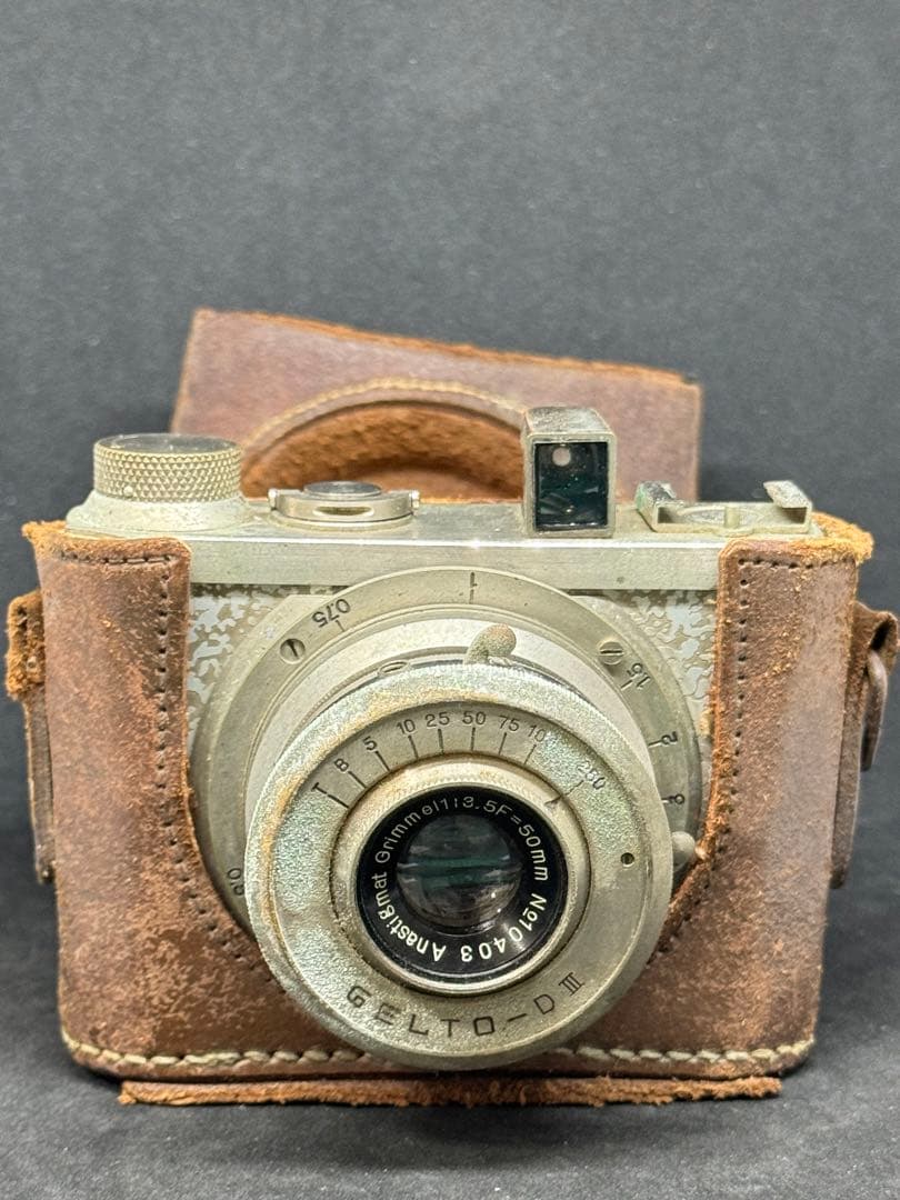 ジャンク-GELTO-DIII Grimmel C. 3.5F 50mm カメラ