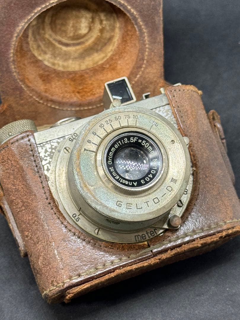 ジャンク-GELTO-DIII Grimmel C. 3.5F 50mm カメラ