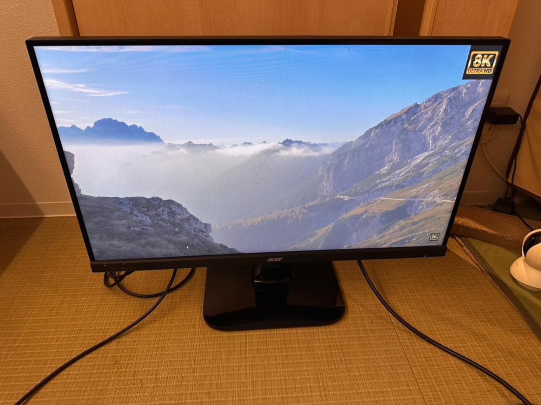 Acer モニター AlphaLine 27型 KA270HAbmidx　超美品