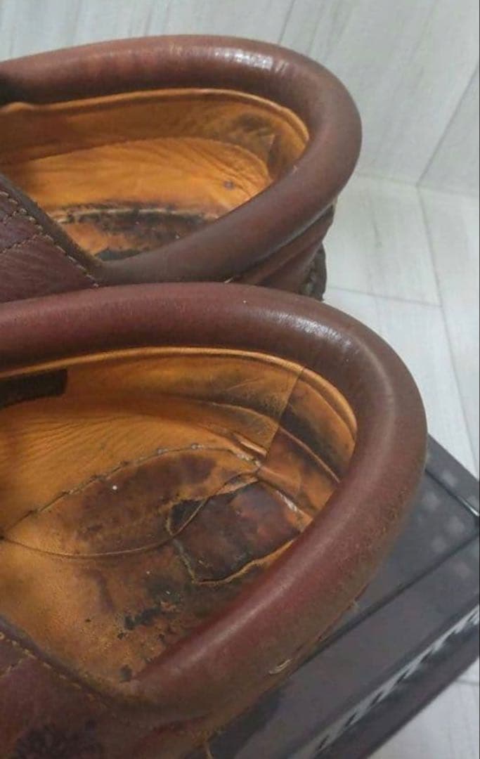 値下げしましたTimberland 3eye モカシンシューズ バーガンディ