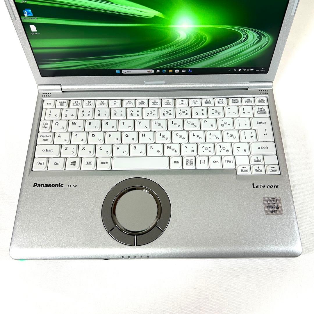 美品 Panasonic Let's note SV9 i5 256GB FHD