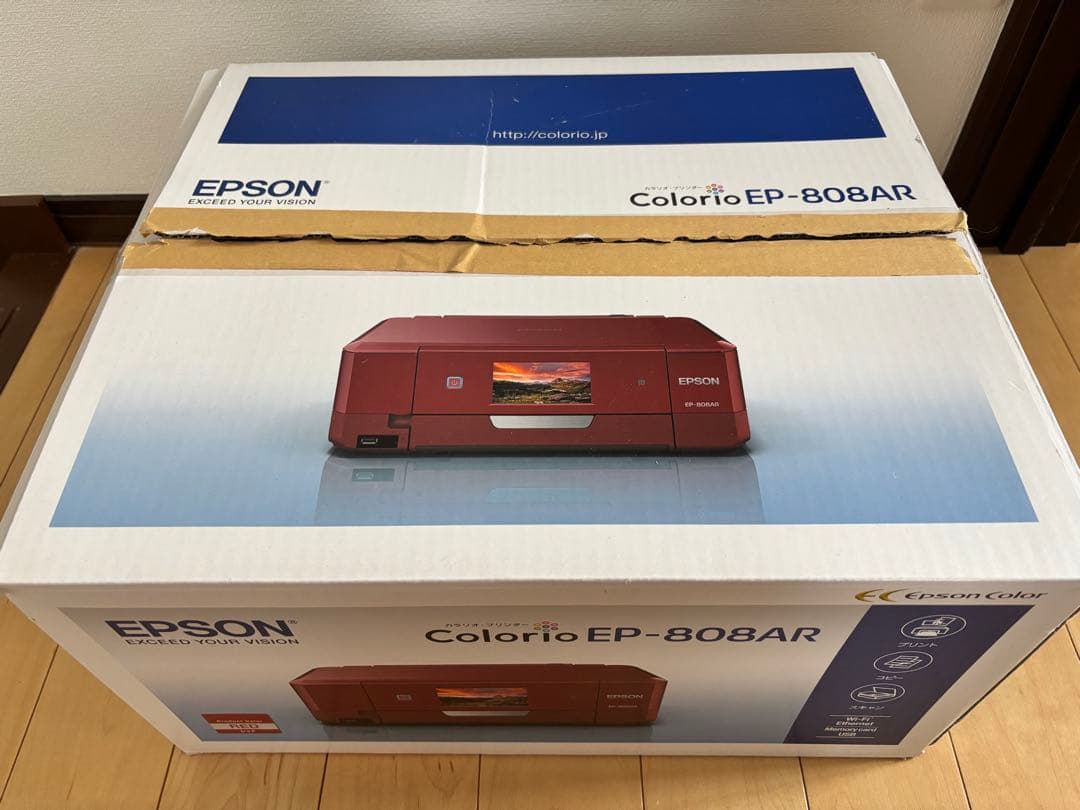EPSON Colorio EP-808AR レッド