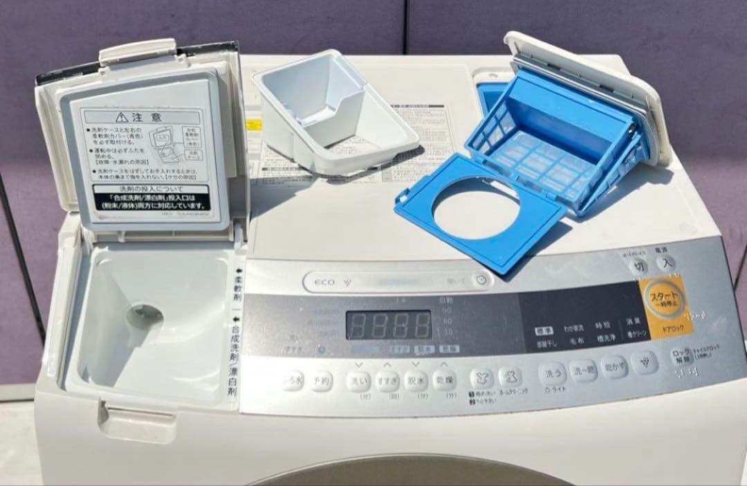 SHARP ドラム式電気洗濯乾燥機 ES-ZP1-NL 2017 年