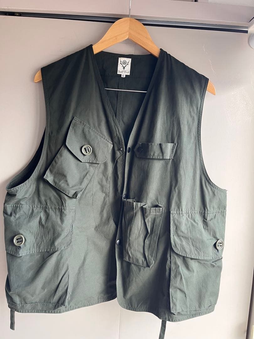 トップス South2West8 tenkara vest