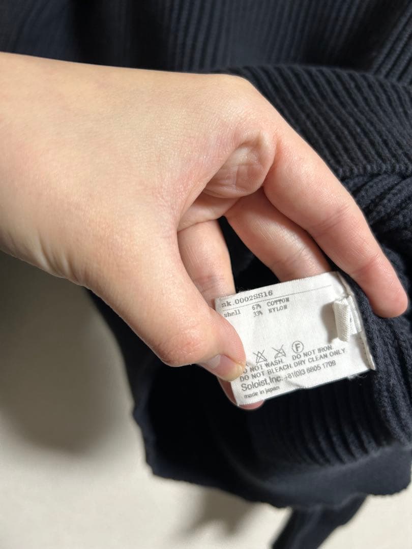 TAKAHIROMIYASHITA TheSoloist. モックネックニット