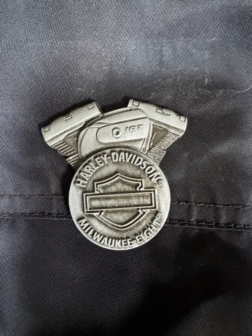 カモメ ハーレーダビッドソン ライダーズナイロンジャケット