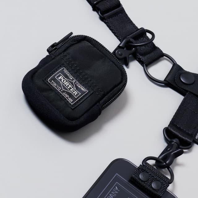 新品 PORTER - Pouch for iPhone ケースセット ブラック