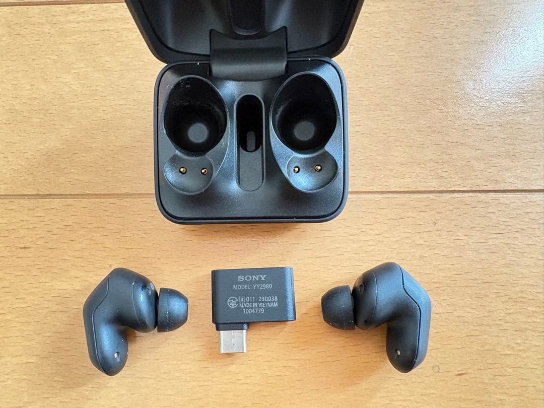 Sony inzone buds. ゲーミングイヤホン　ブラック