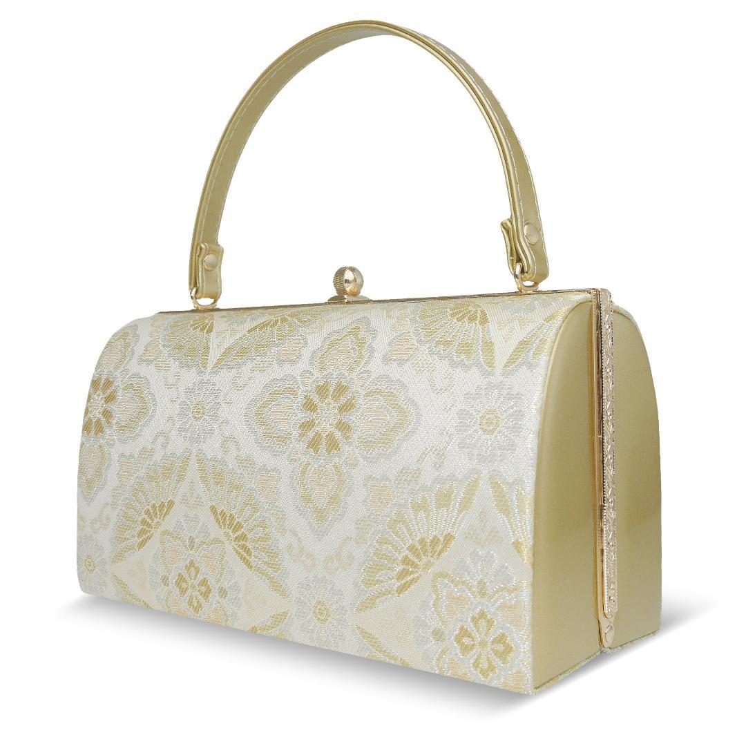 和装 草履バッグセット フォーマル 帯地 結婚式 留袖 uzouri40-G