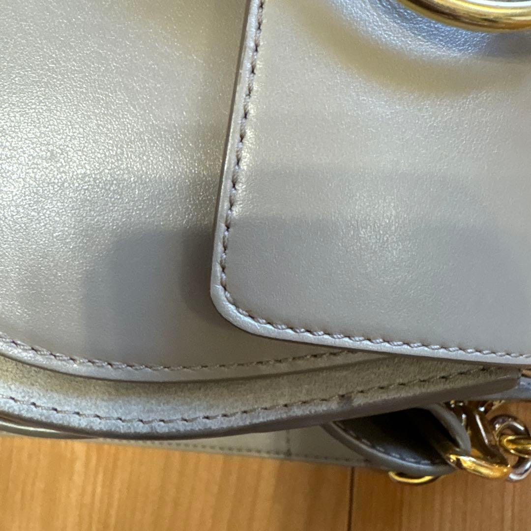 Chloe Tess テス　スモールバッグ　モッティグレー