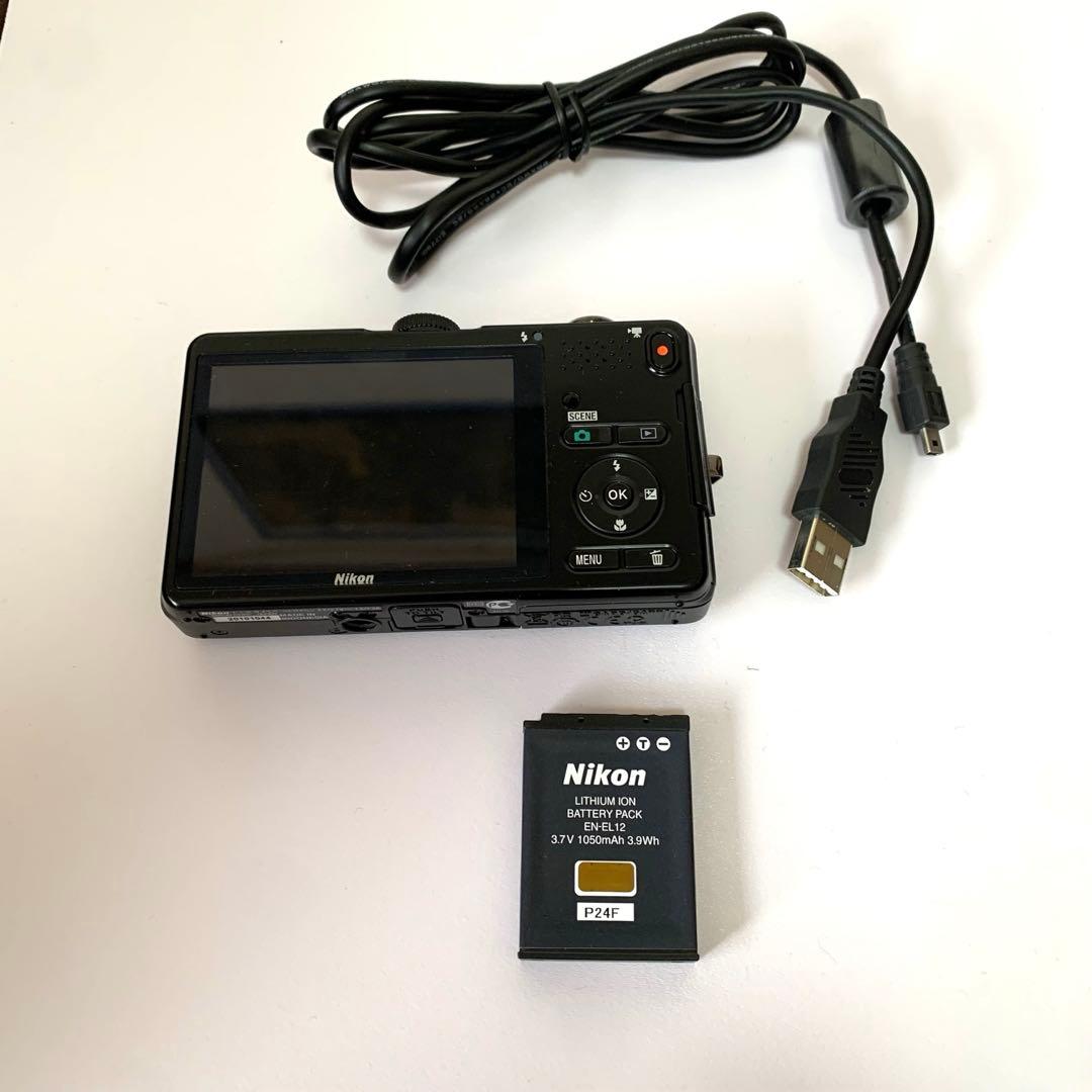 《値引出品》 Nikon COOLPIX S1200pj カメラ　 【中古美品】