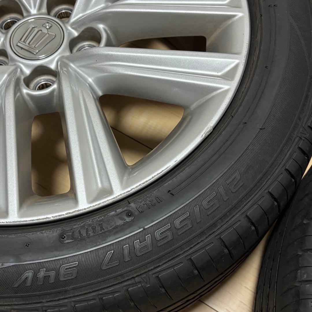 手渡し限定 210系クラウンアスリート 純正ホイール 17インチ