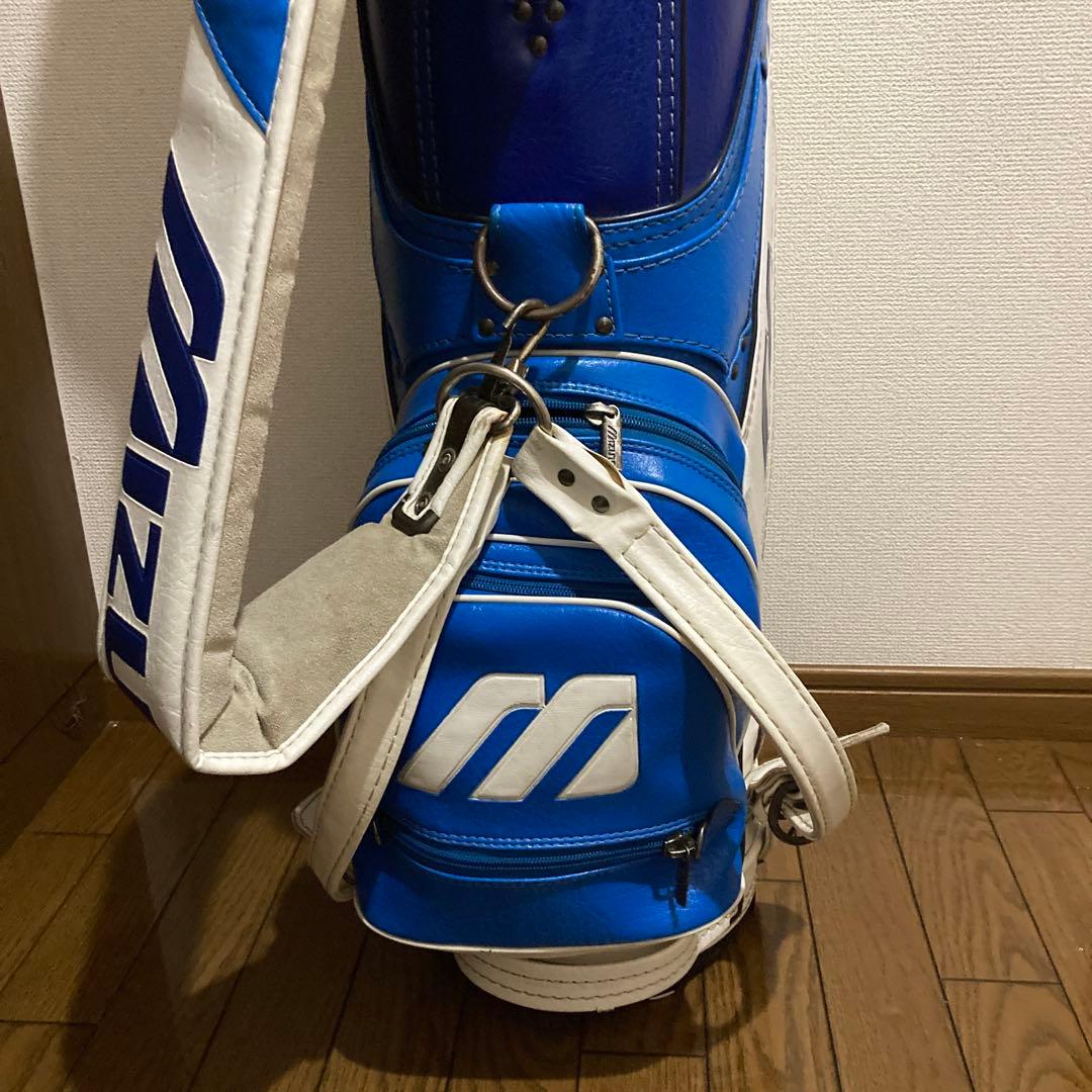 MIZUNO キャディバッグ 青/白