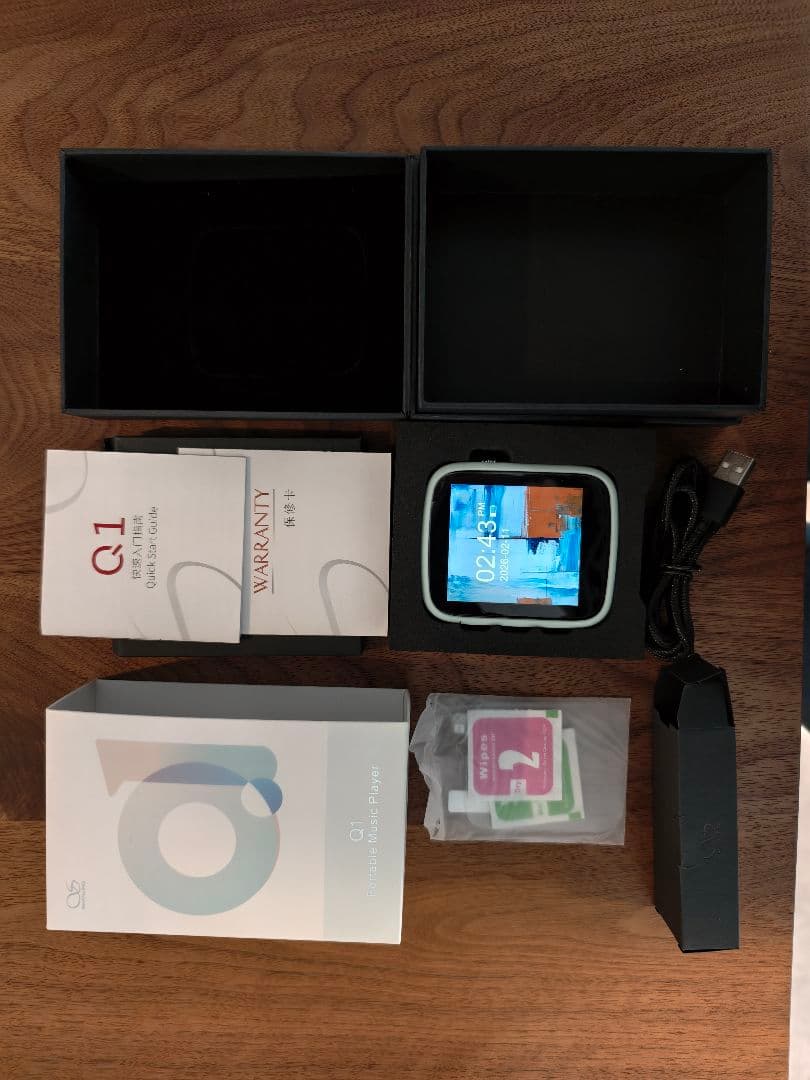 Shanling Q1 ターコイズブルー ポータブルプレーヤー