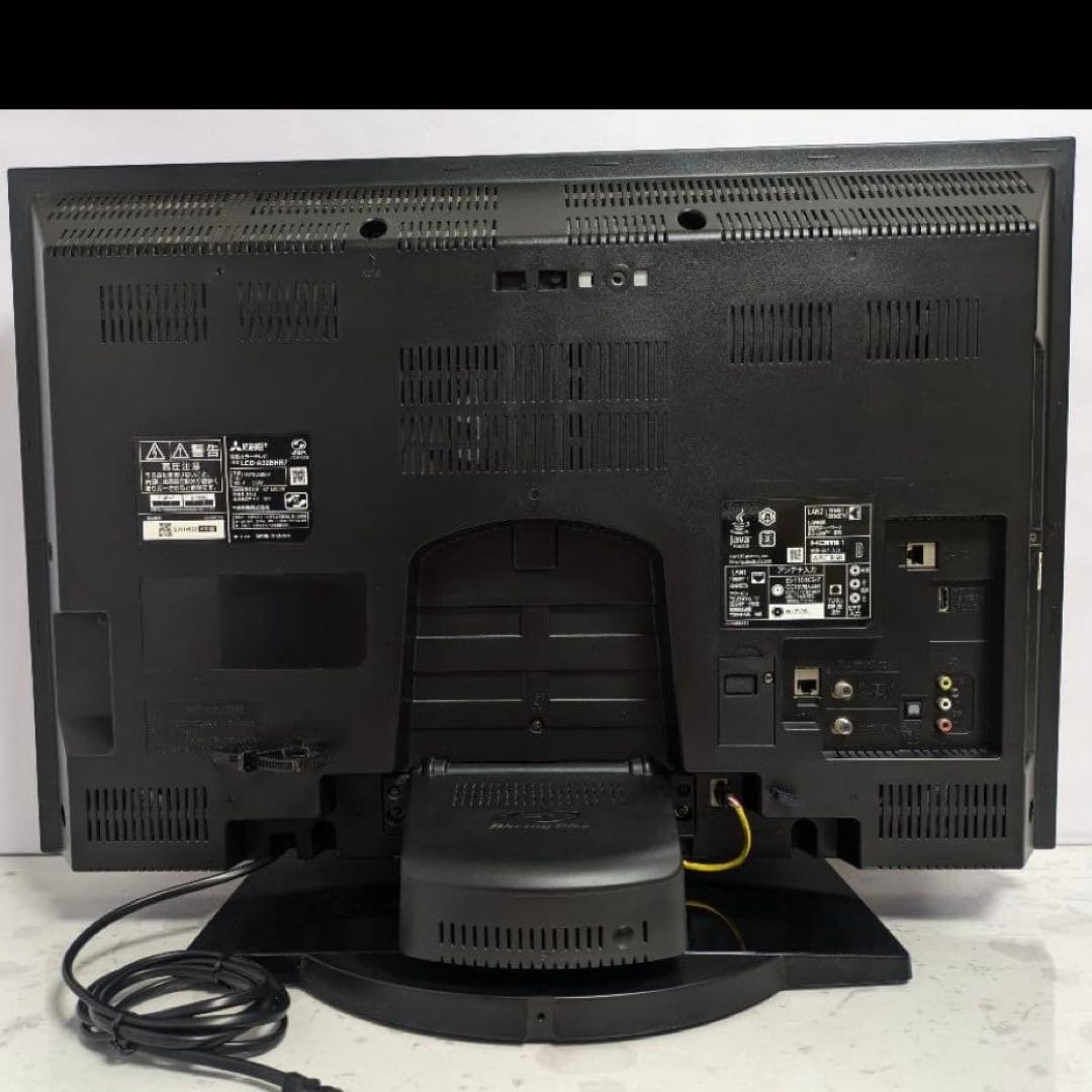 液晶テレビ 32型 Blu-ray 500GB HDD内蔵 三菱電機 1100
