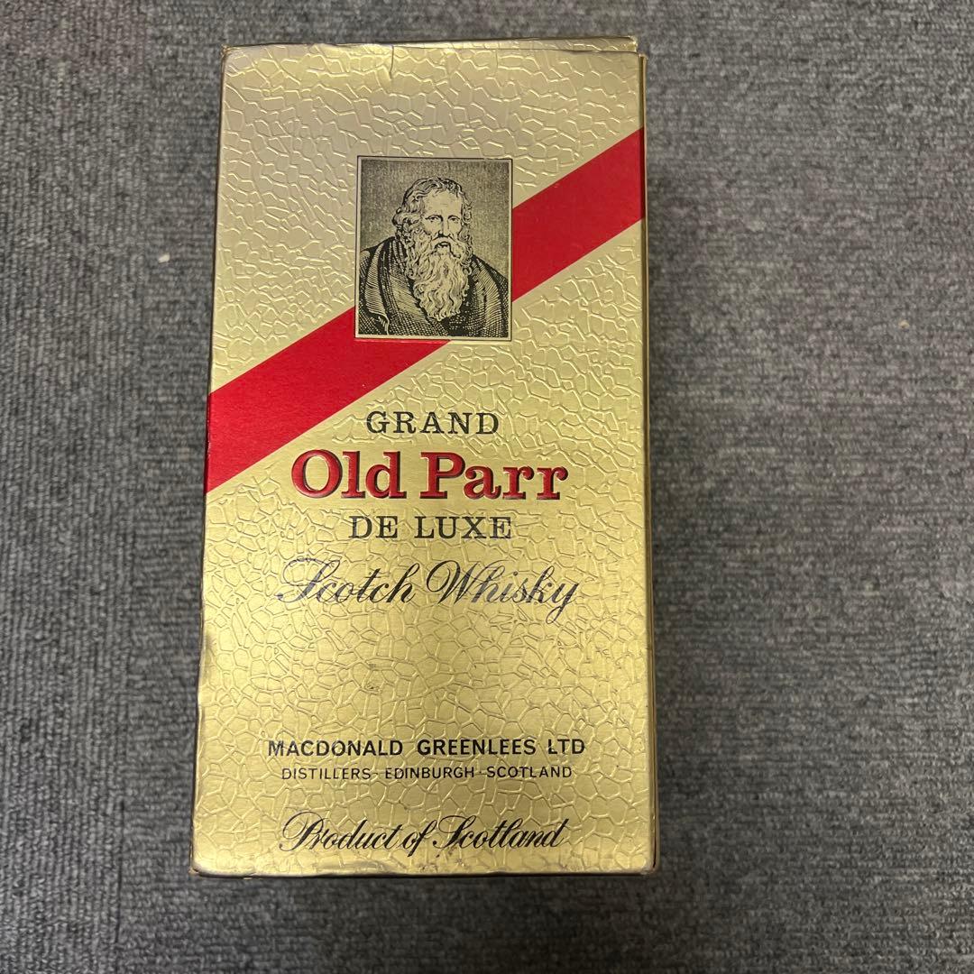 ウイスキー GRAND Old parr DELUXE aged 152 years
