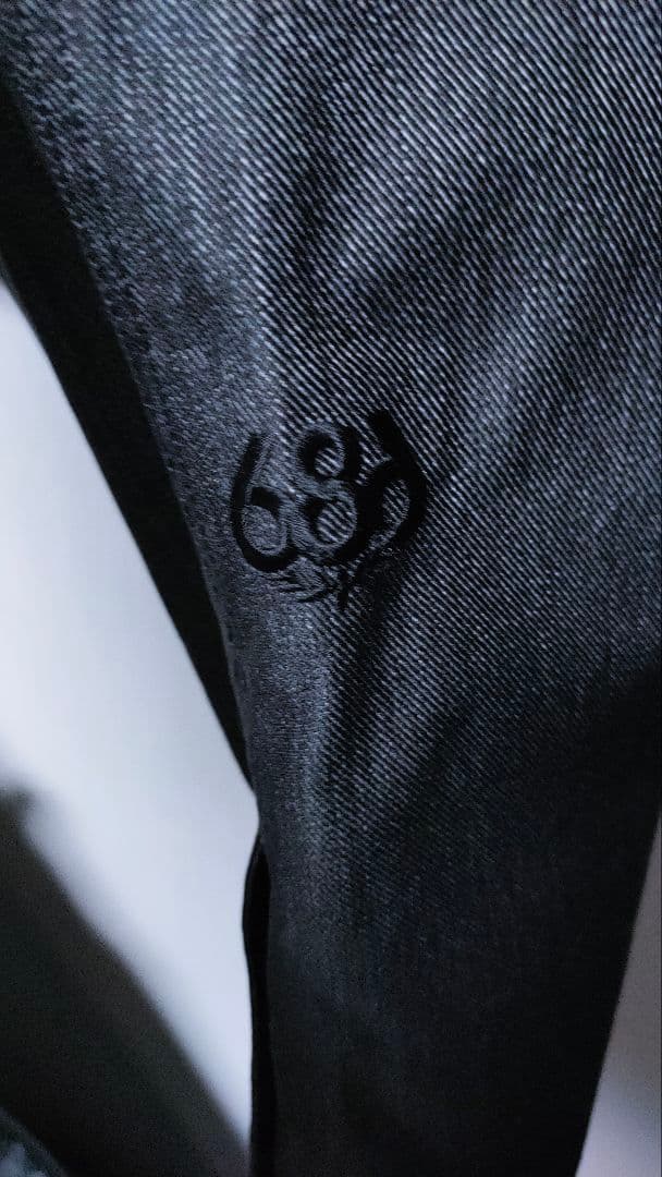 【686 ロクハチ】スノーボードウェアパンツ ズボン デニム柄 メンズ