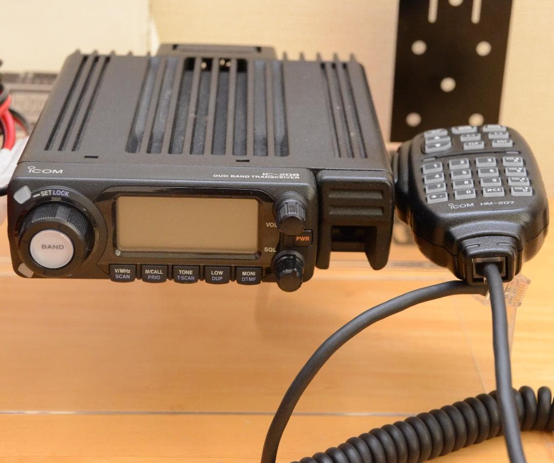 田中重則アイコムICOM無線機IC-208&別売り多機能マイクHM-207
