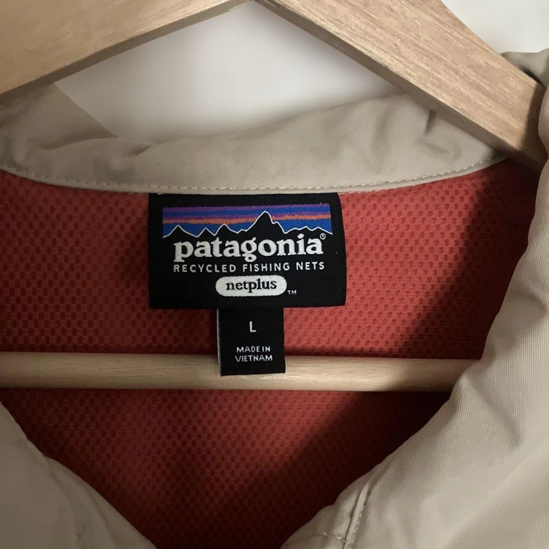 patagonia ベージュ ナイロンジャケット　バギーズジャケット　パタゴニア