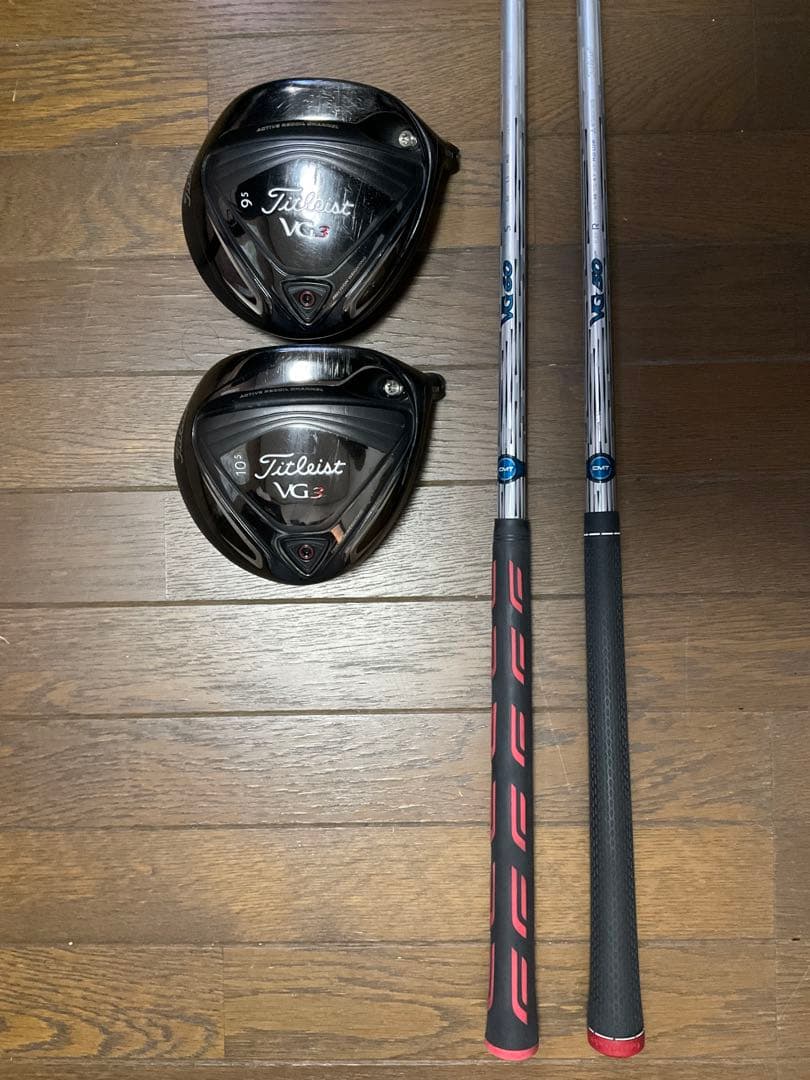 Titleist VG3 ドライバー打ち比べセット！10.5＆9.5 S＆R