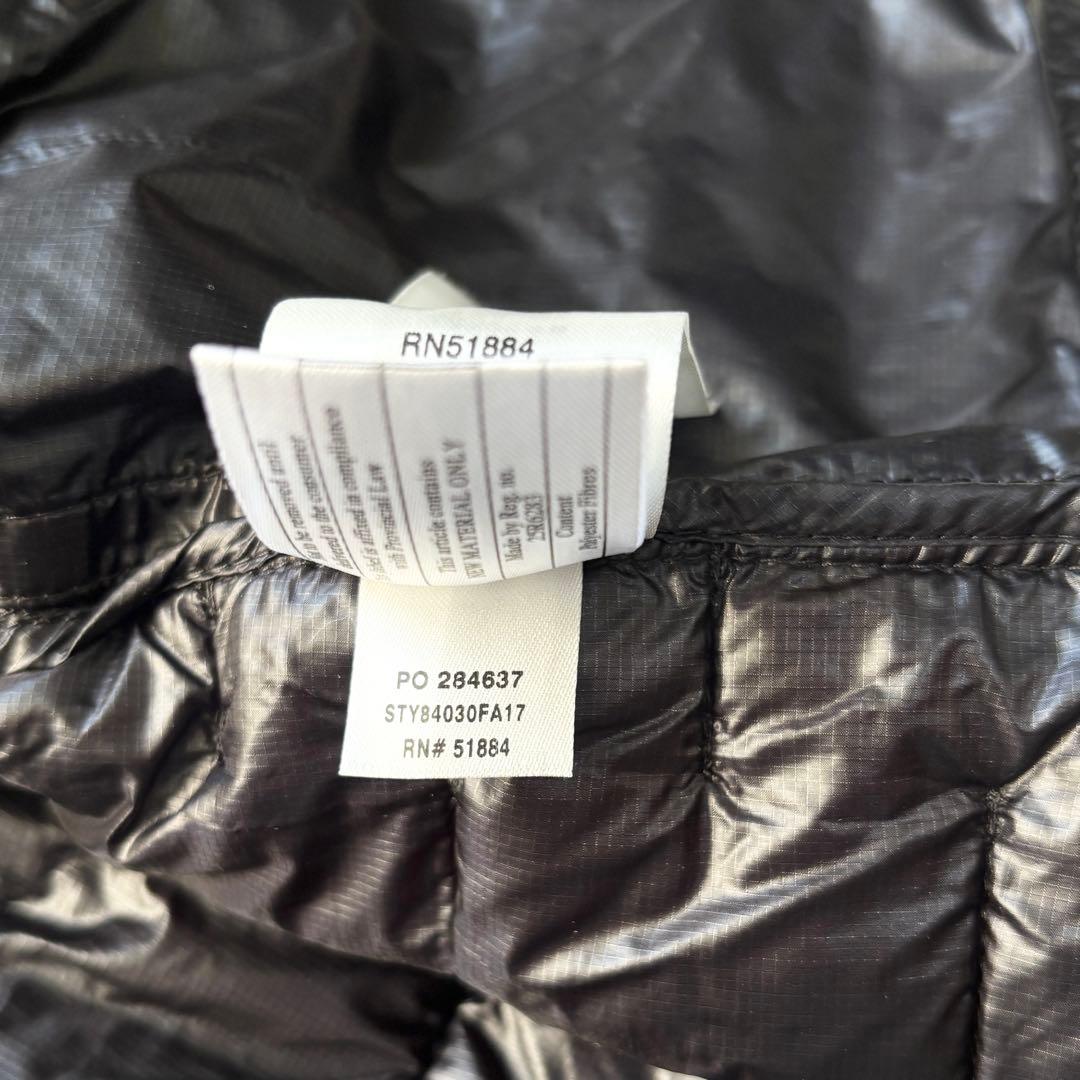 美品 パタゴニア マイクロパフフーディ プリマフィル ブラック XL