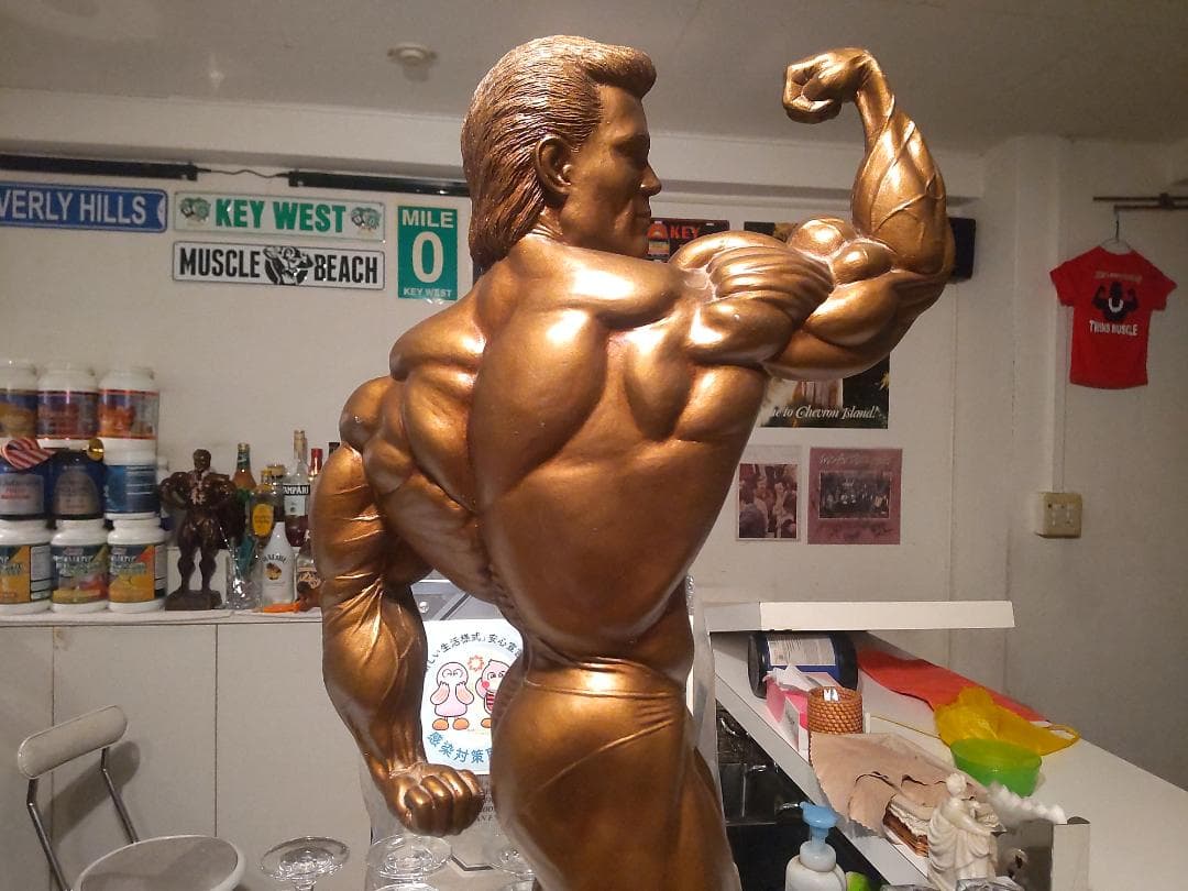 非売品 優勝 ボディビル トロフィー オブジェ★ゴールドジム,プロレス,格闘技