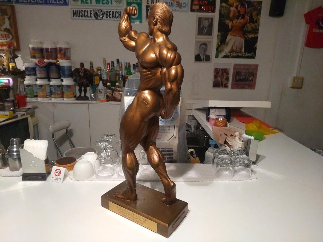 非売品 優勝 ボディビル トロフィー オブジェ★ゴールドジム,プロレス,格闘技