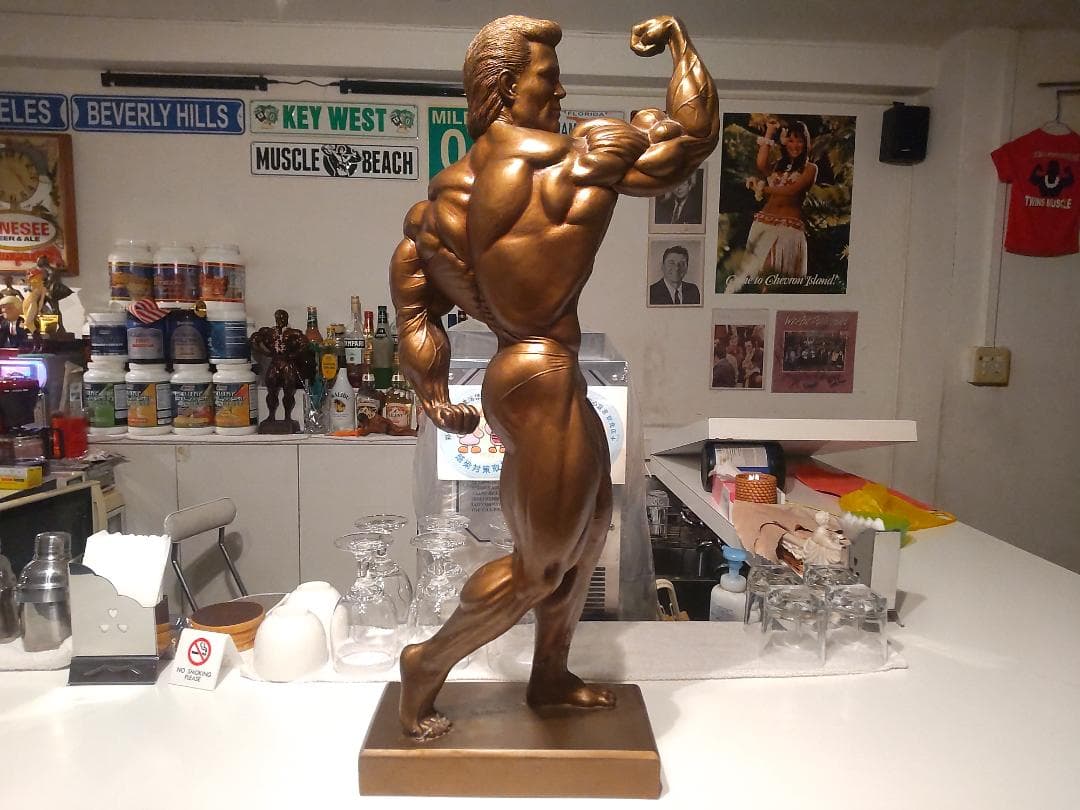 非売品 優勝 ボディビル トロフィー オブジェ★ゴールドジム,プロレス,格闘技