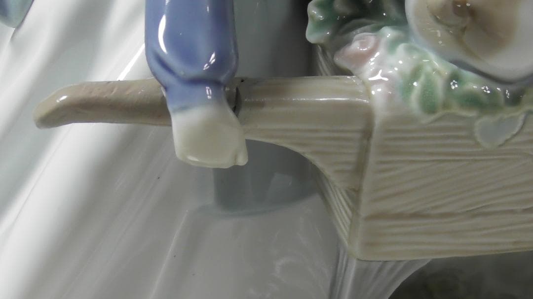 LLADRO　リヤドロ　【乗せてあげるよ】６　リアドロ　インテリア　Ｌ529