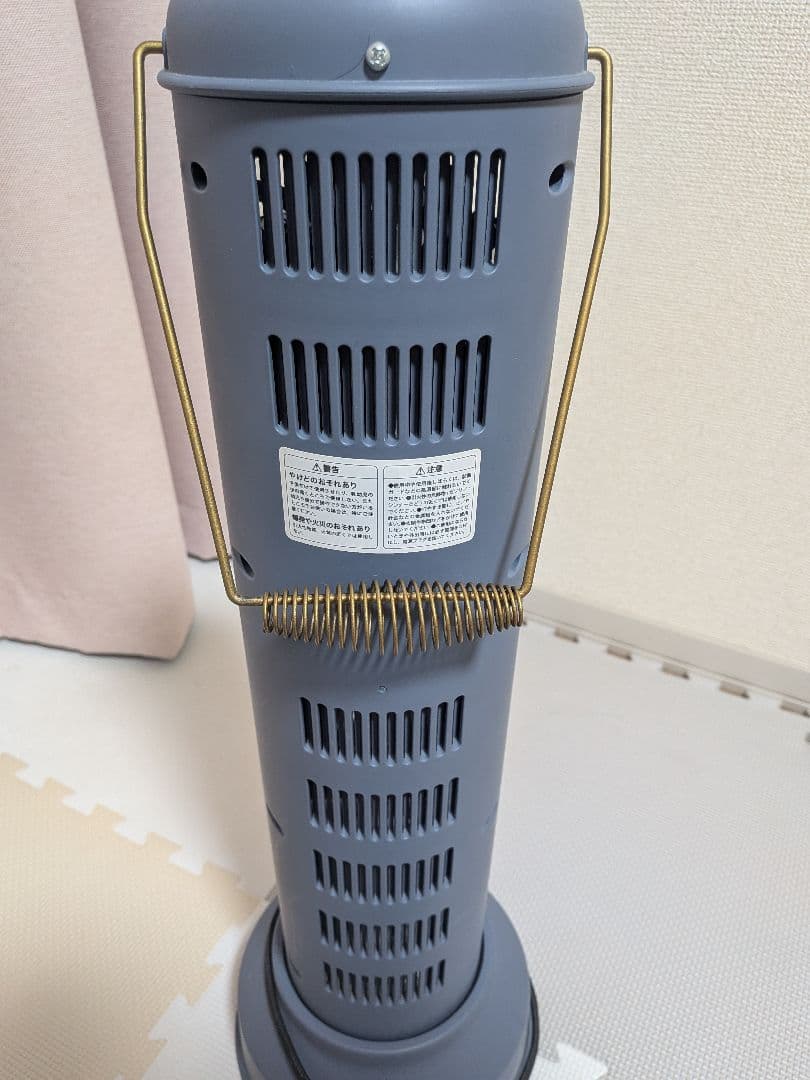 BRUNO タワー型電気ヒーター グレー