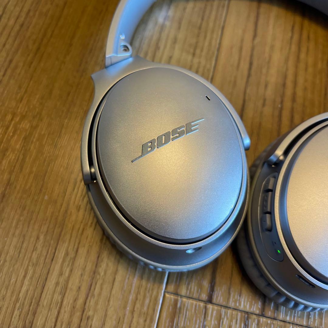 美品！BOSE QUIETCOMFORT35 ll シルバー ヘッドホン