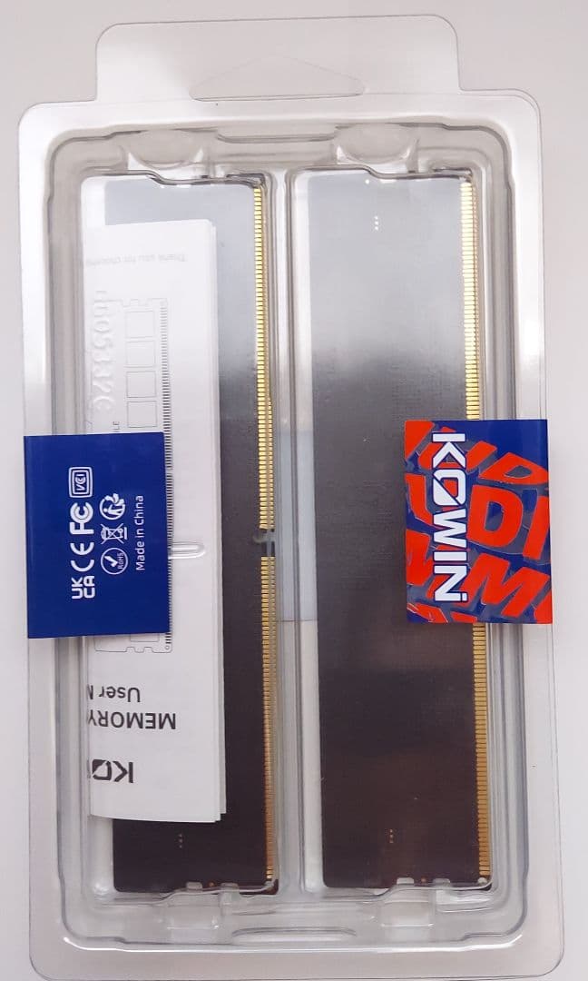 【新品】KOWIN 32GB (2x16GB) DDR5 5600MH