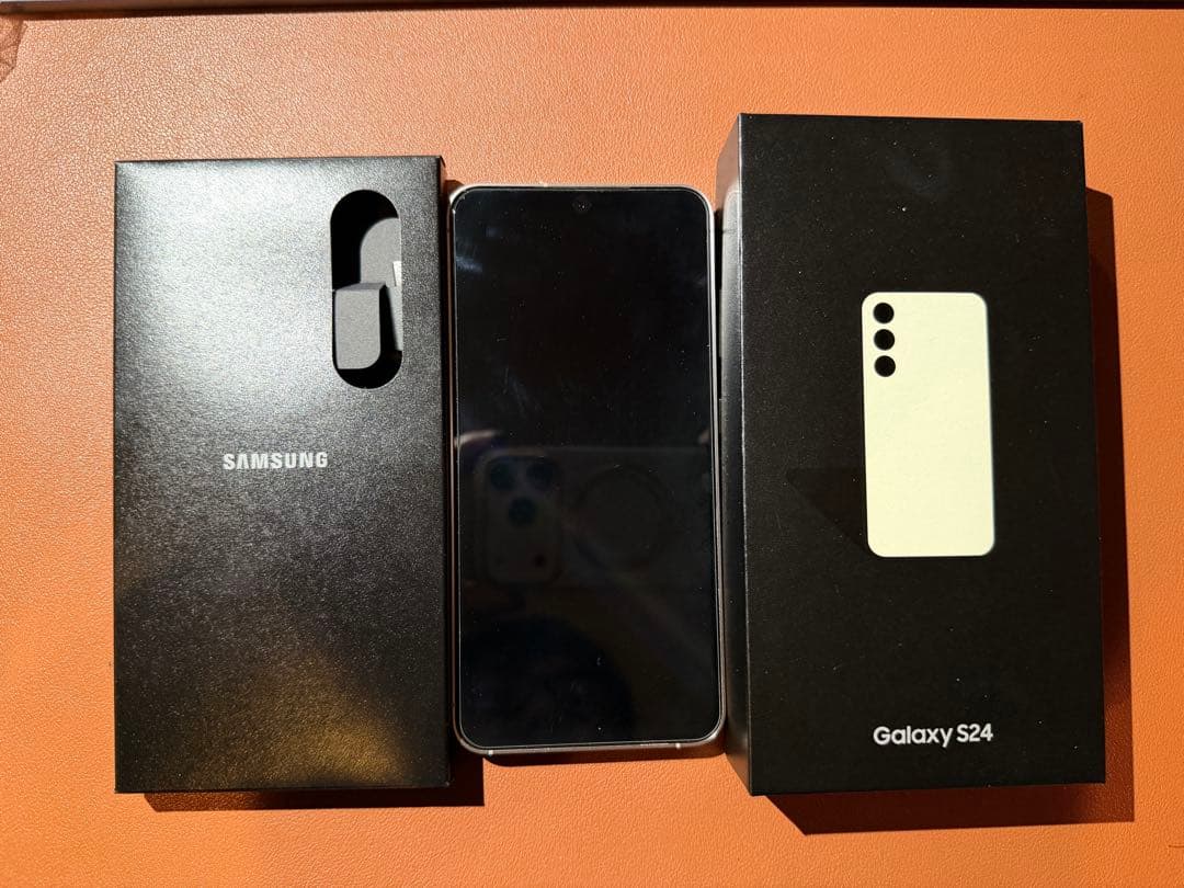 Galaxy ギャラクシー　S24 アンバーイエロー　256GB