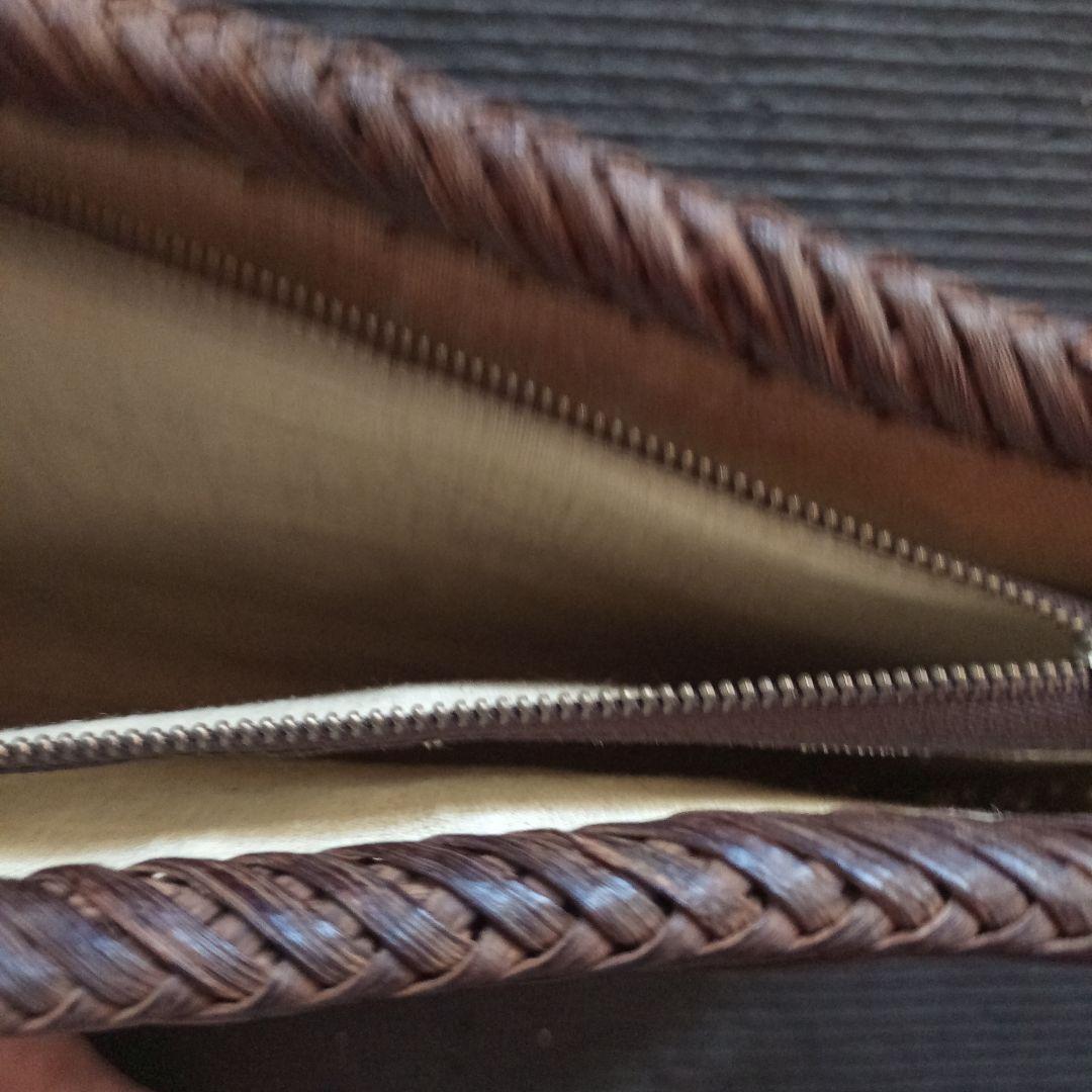 山葡萄バッグ　セカンドバッグ　匿名配送