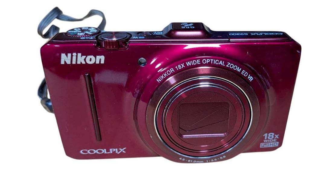 Nikon COOLPIX S9300 レッド ジャンク