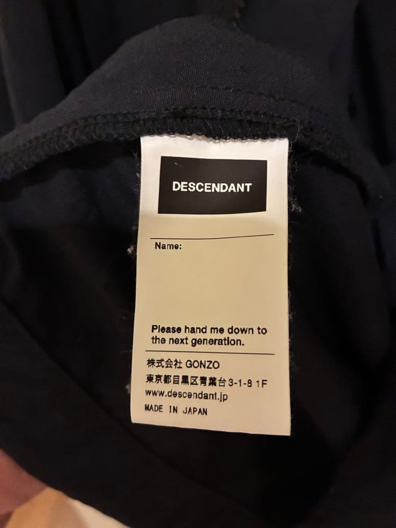 t*k様 DESCENDANT モッズコート　サイズ2